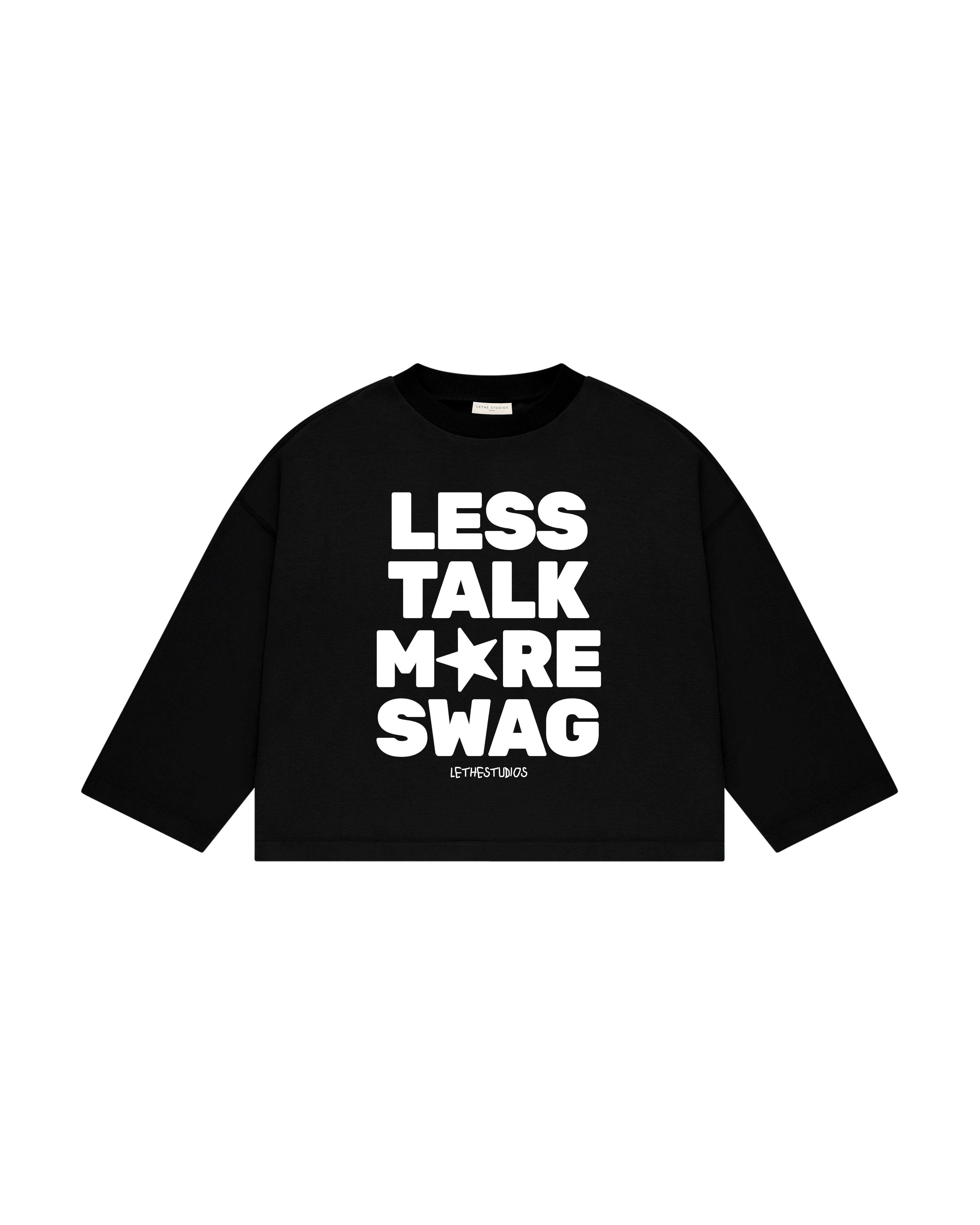 More Swag Uzun Kollu T-Shirt - Siyah - Uzun Kollu T-Shirt - Lethe Studios