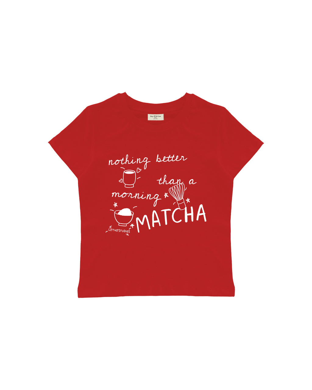 MORNING MATCHA BABY TEE