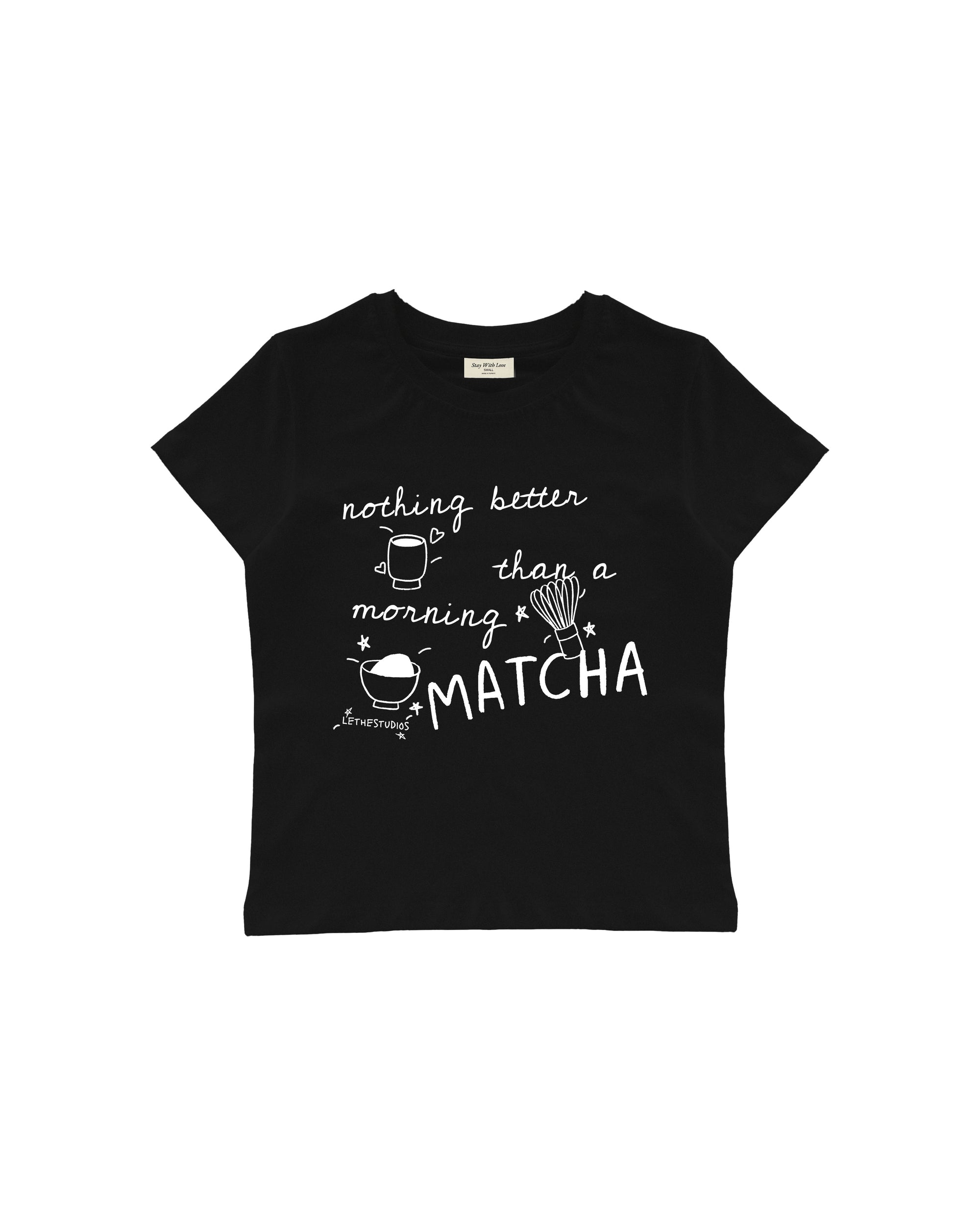 MORNING MATCHA BABY TEE