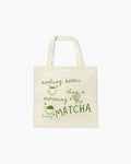 MORNING MATCHA TOTE BAG