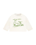 MORNING MATCHA UZUN KOLLU T-SHIRT