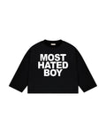 Most Hated Boy Uzun Kollu T-Shirt - Siyah - Uzun Kollu T-Shirt - Lethe Studios
