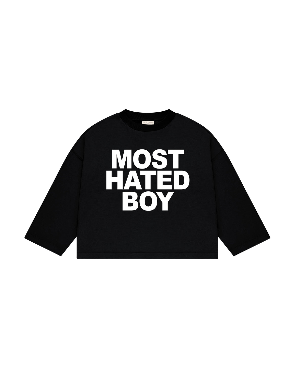 Most Hated Boy Uzun Kollu T-Shirt - Siyah - Uzun Kollu T-Shirt - Lethe Studios
