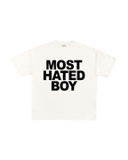 MOST HATED BOY T-SHIRT 018 - EKRU, MEDIUM
