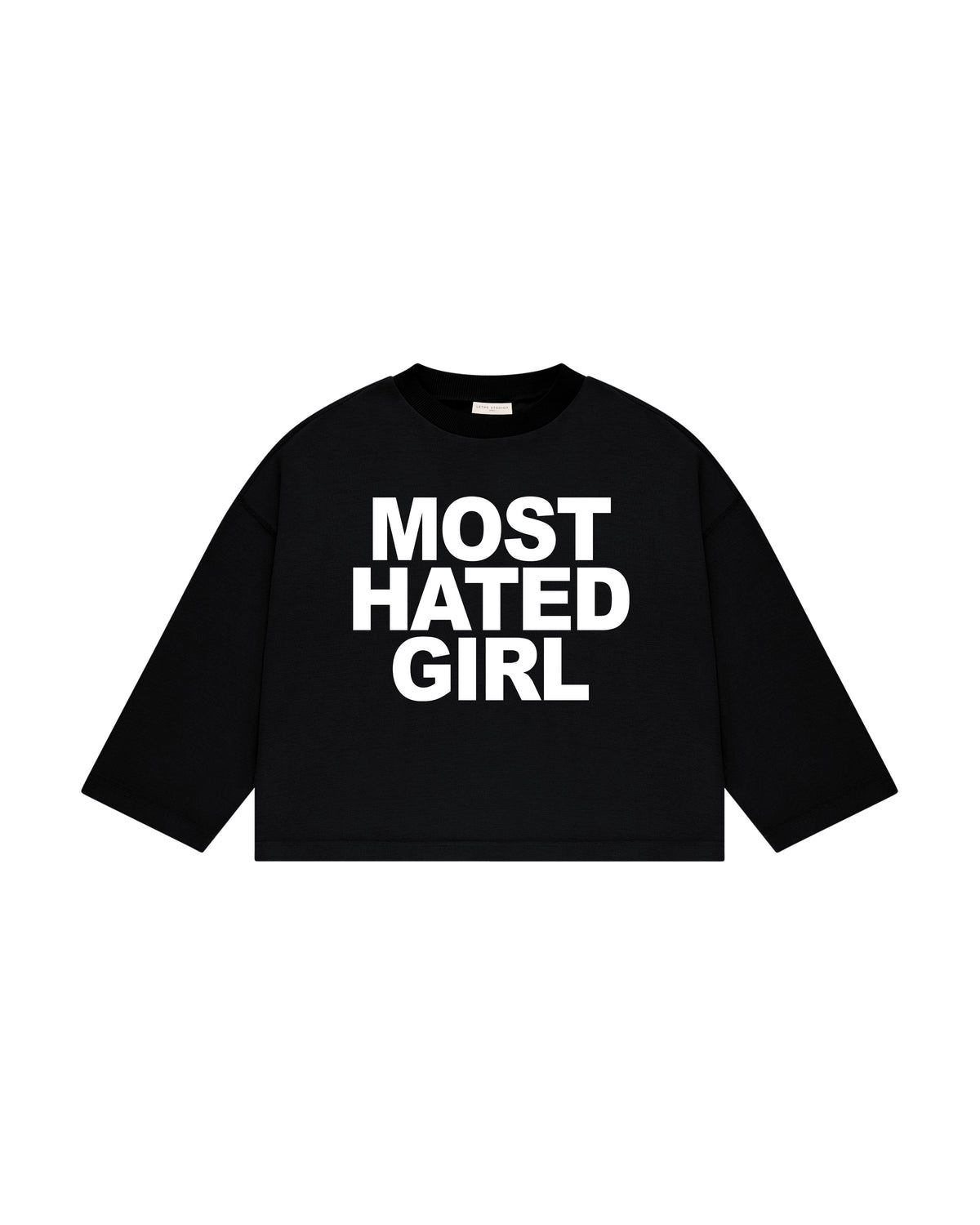Most Hated Girl Uzun Kollu T-Shirt - Siyah - Uzun Kollu T-Shirt - Lethe Studios