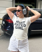 MOST HATED GIRL BABY TEE