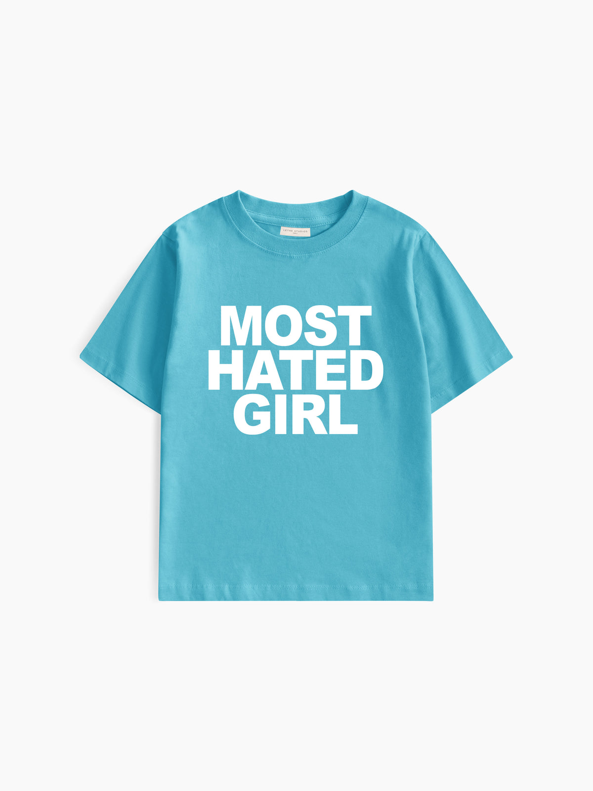 Most Hated Girl Baby Tee - Turkuaz - Baby Tee - Lethe Studios