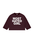MOST HATED GIRL LONG SLEEVE T-SHIRT