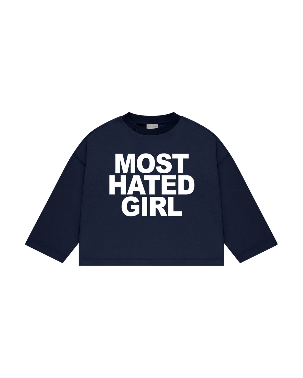 MOST HATED GIRL UZUN KOLLU T-SHIRT