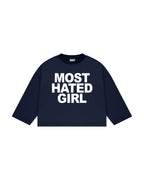 MOST HATED GIRL UZUN KOLLU T-SHIRT