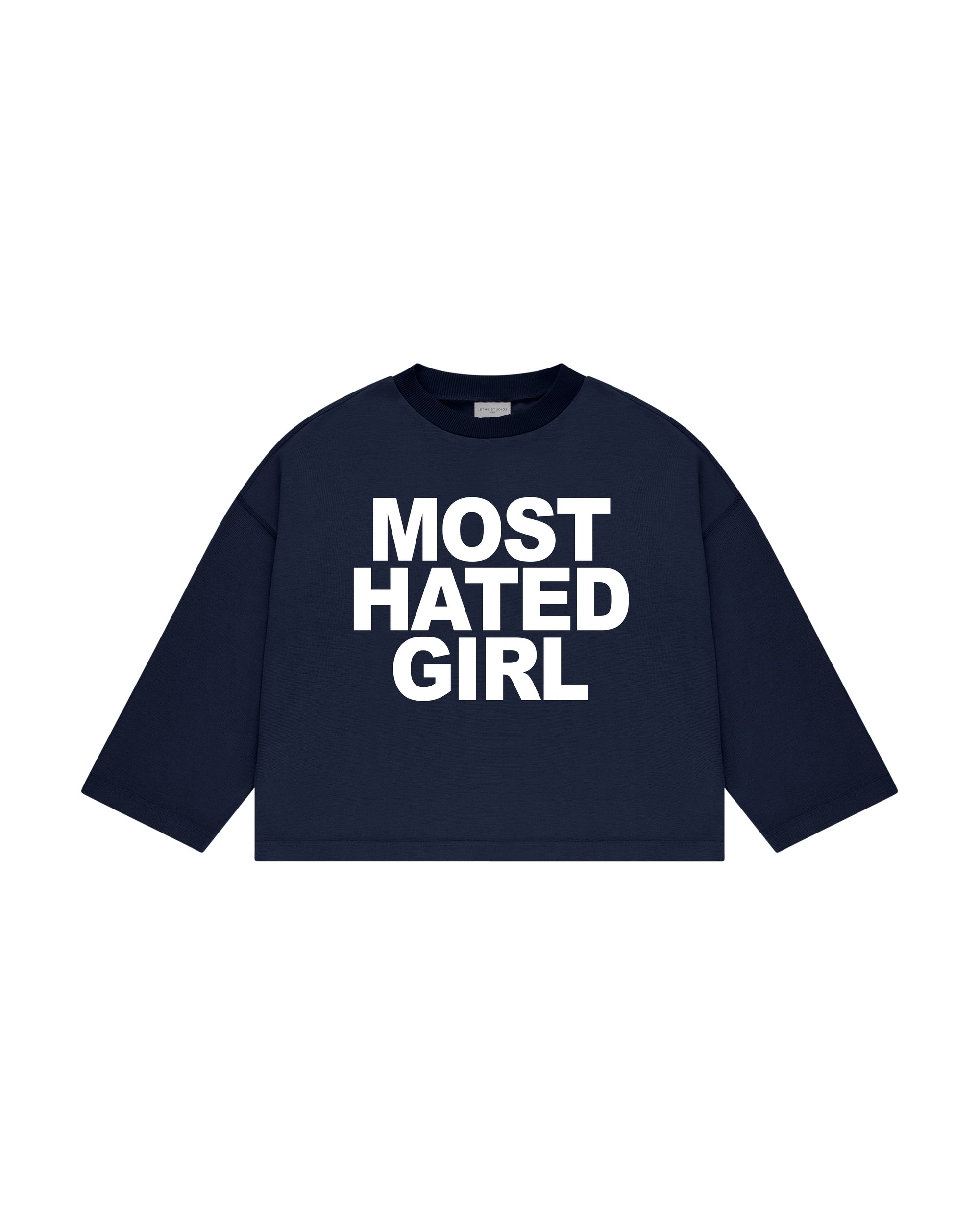 MOST HATED GIRL UZUN KOLLU T-SHIRT