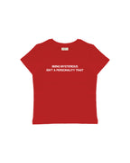 MYSTERIOUS BABY TEE