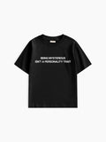 Mysterious Baby Tee - Siyah - Baby Tee - Lethe Studios