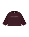 MYSTERIOUS LONG SLEEVE T-SHIRT