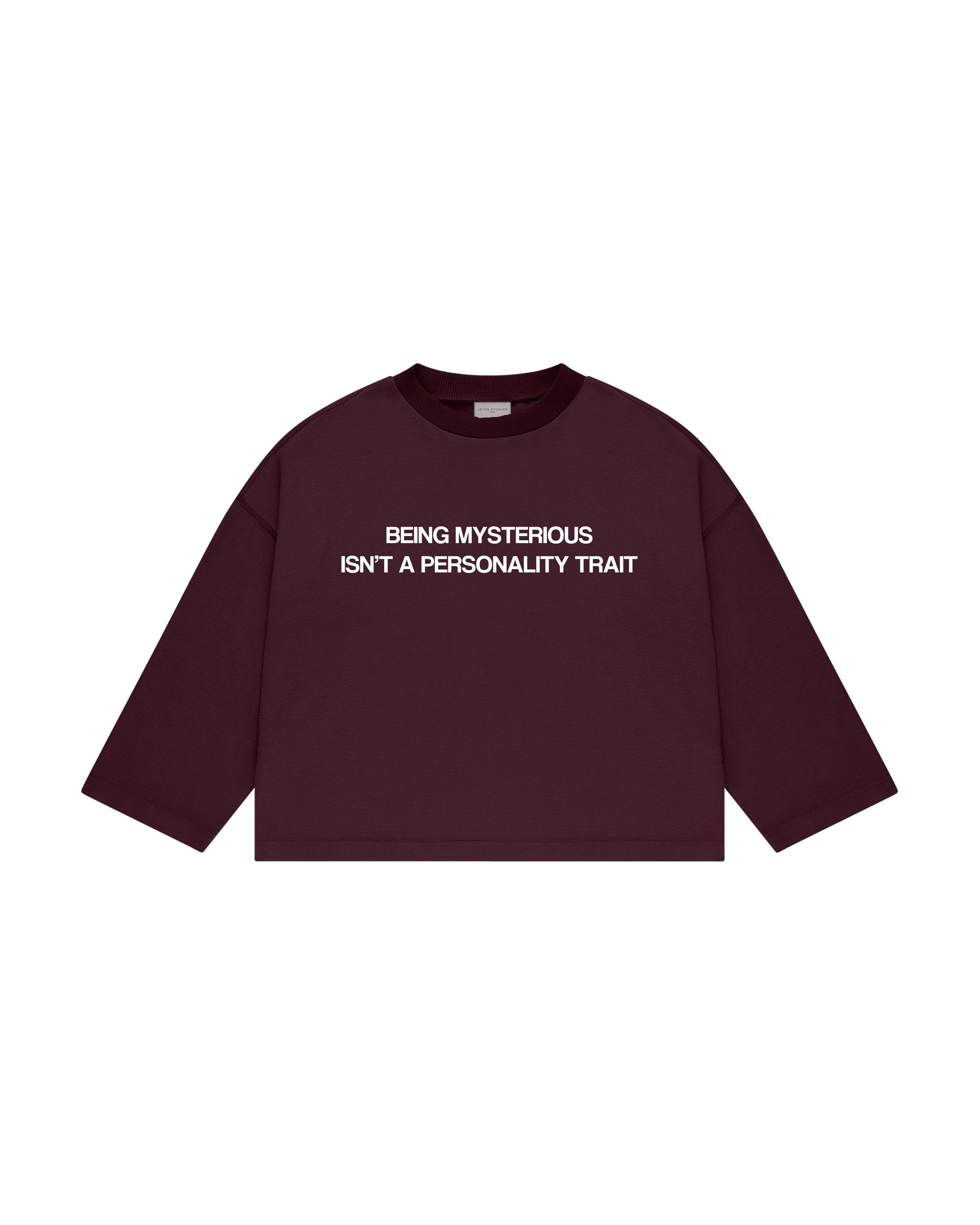 MYSTERIOUS LONG SLEEVE T-SHIRT