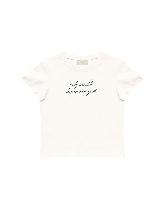 NEW YORK BABY TEE