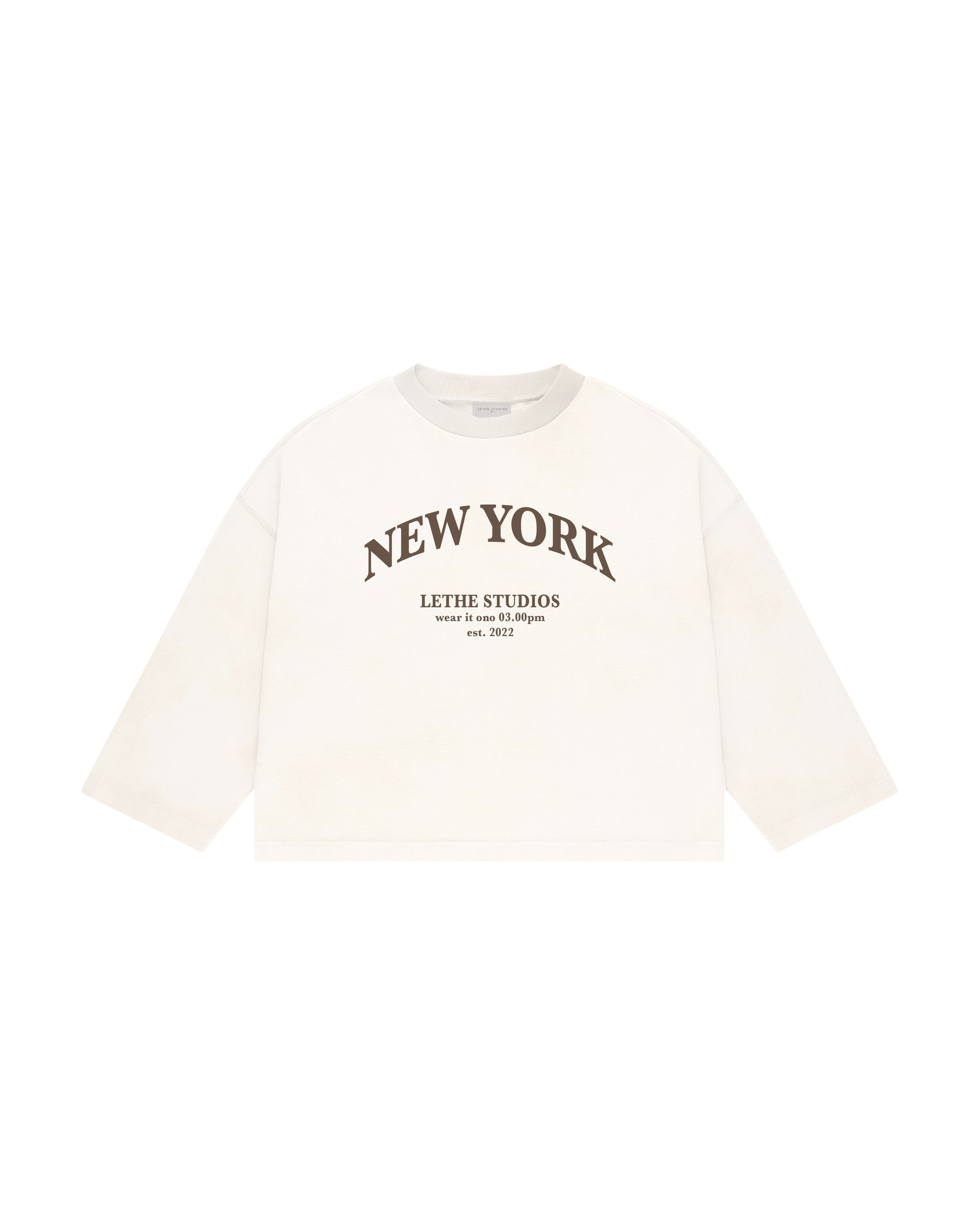 NEW YORK UZUN KOLLU T-SHIRT