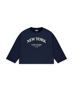 NEW YORK UZUN KOLLU T-SHIRT