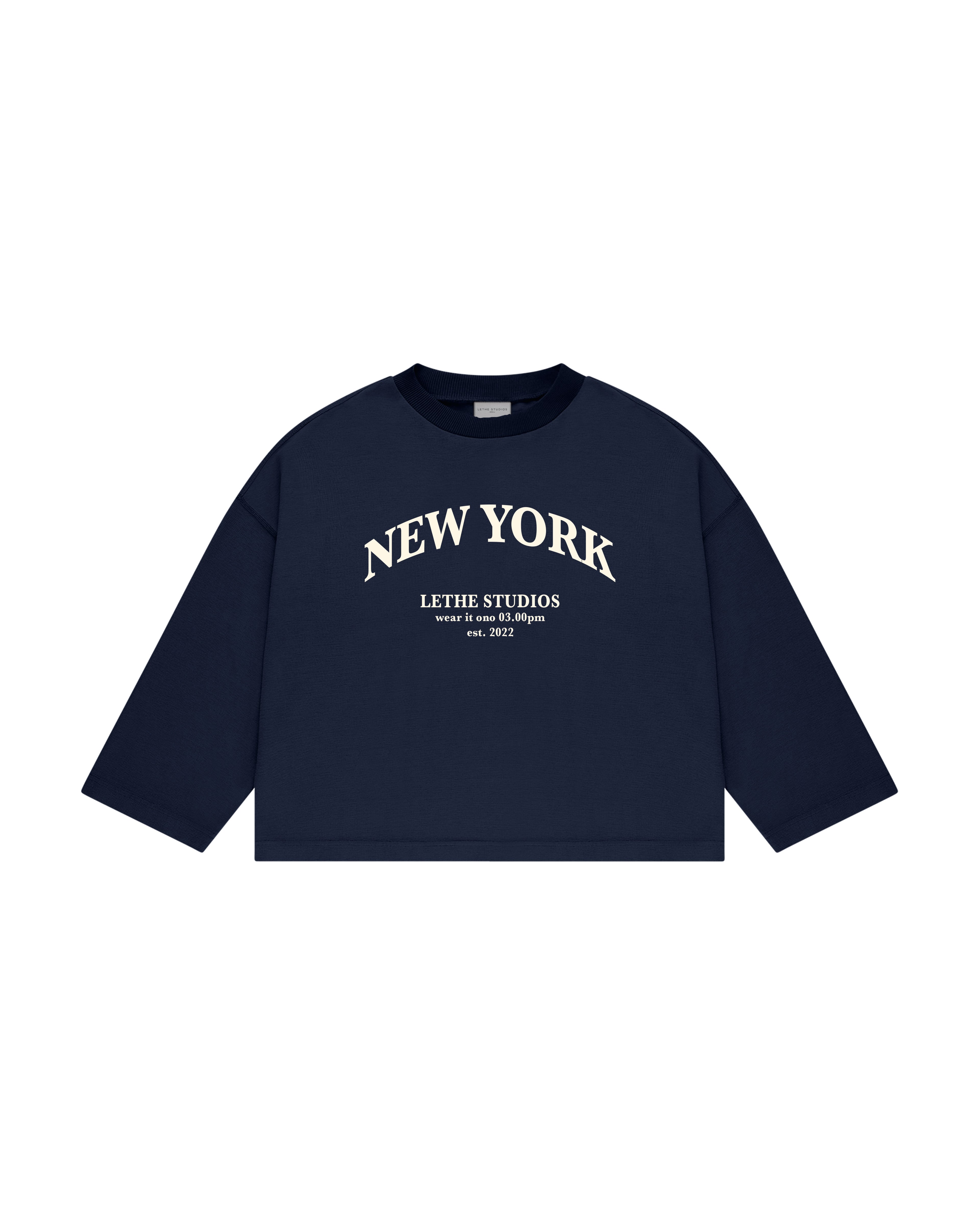 NEW YORK UZUN KOLLU T-SHIRT