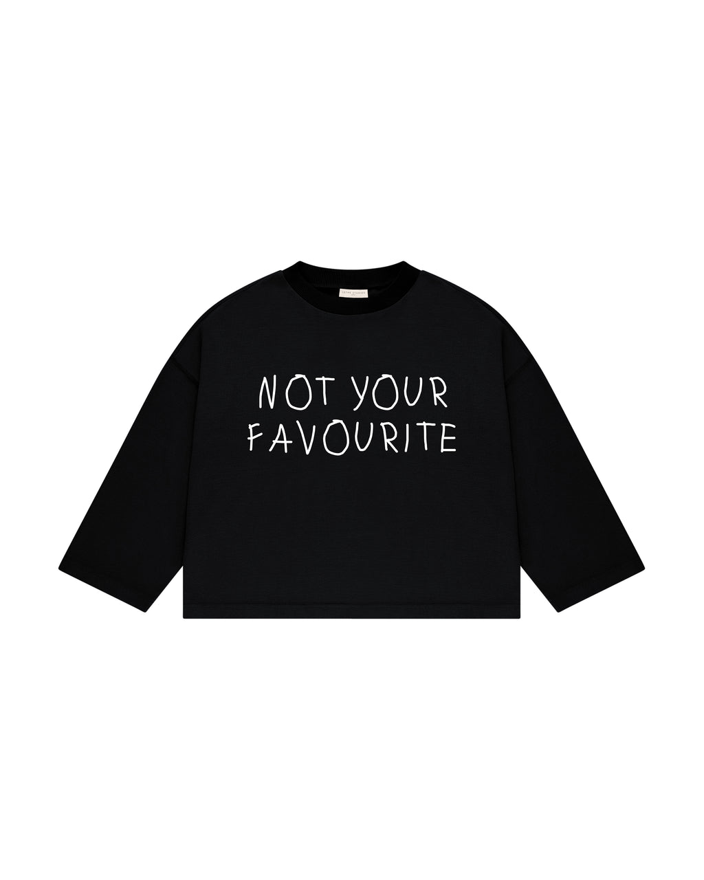 Not Your Favourite Uzun Kollu T-Shirt - Siyah - Uzun Kollu T-Shirt - Lethe Studios