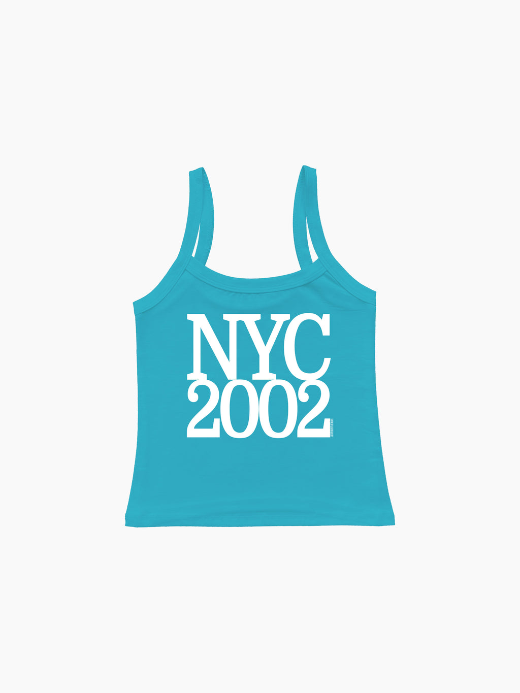 NYC - New York City Askılı Bluz - Turkuaz - Askılı Bluz - Lethe Studios