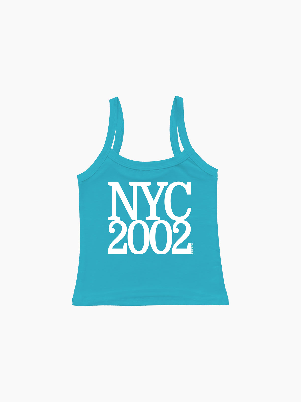 NYC - New York City Askılı Bluz - Turkuaz - Askılı Bluz - Lethe Studios