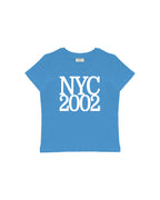 NYC BABY TEE 020 - MAVİ, SMALL