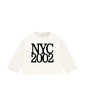 NYC Uzun Kollu T-Shirt - Ekru - Uzun Kollu T-Shirt - Lethe Studios