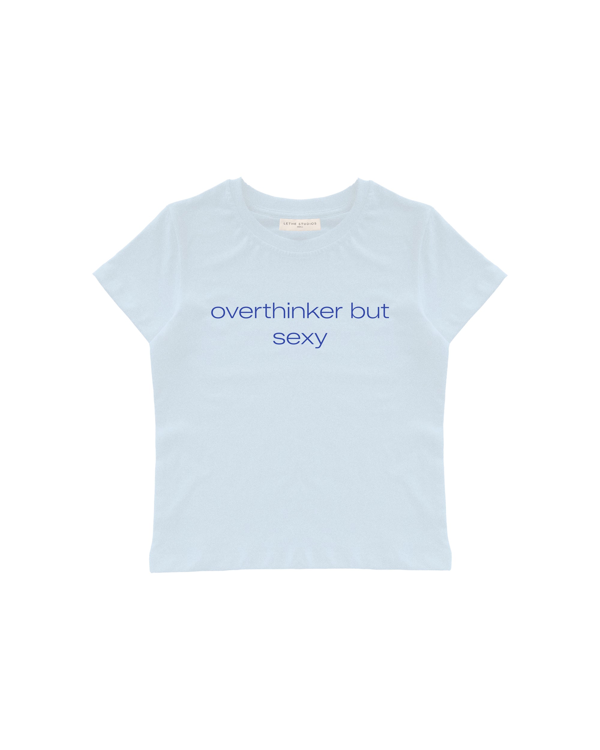 OVERTHINKER BUT SEXY BABY TEE