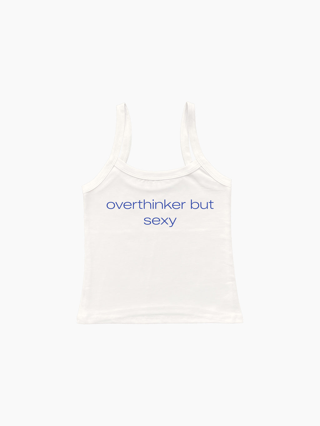 Overthinker But Sexy Askılı Bluz - Ekru - Askılı Bluz - Lethe Studios