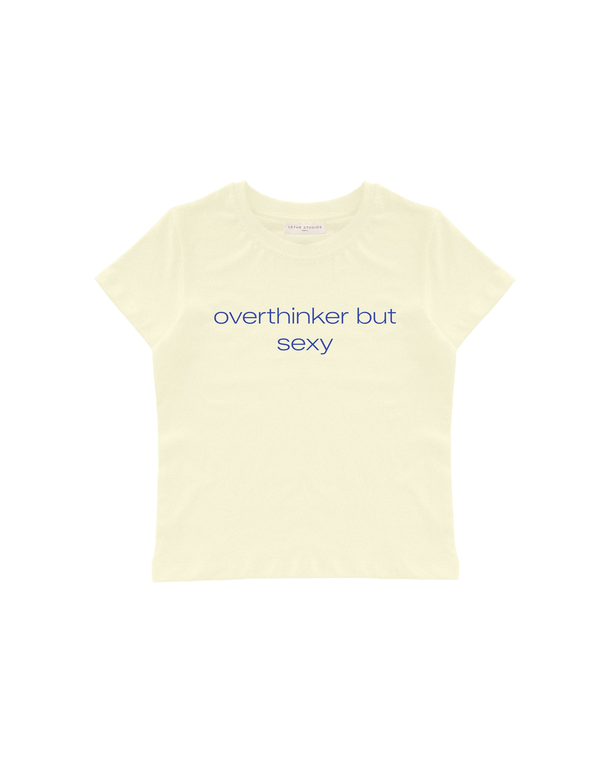 OVERTHINKER BUT SEXY BABY TEE
