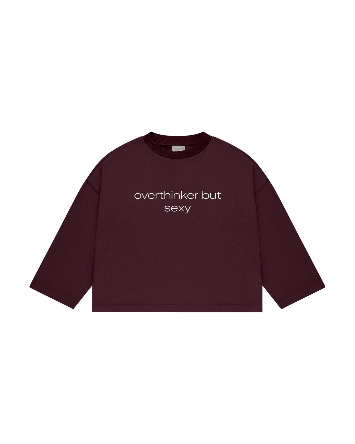 OVERTHINKER BUT SEXY LONG SLEEVE T-SHIRT