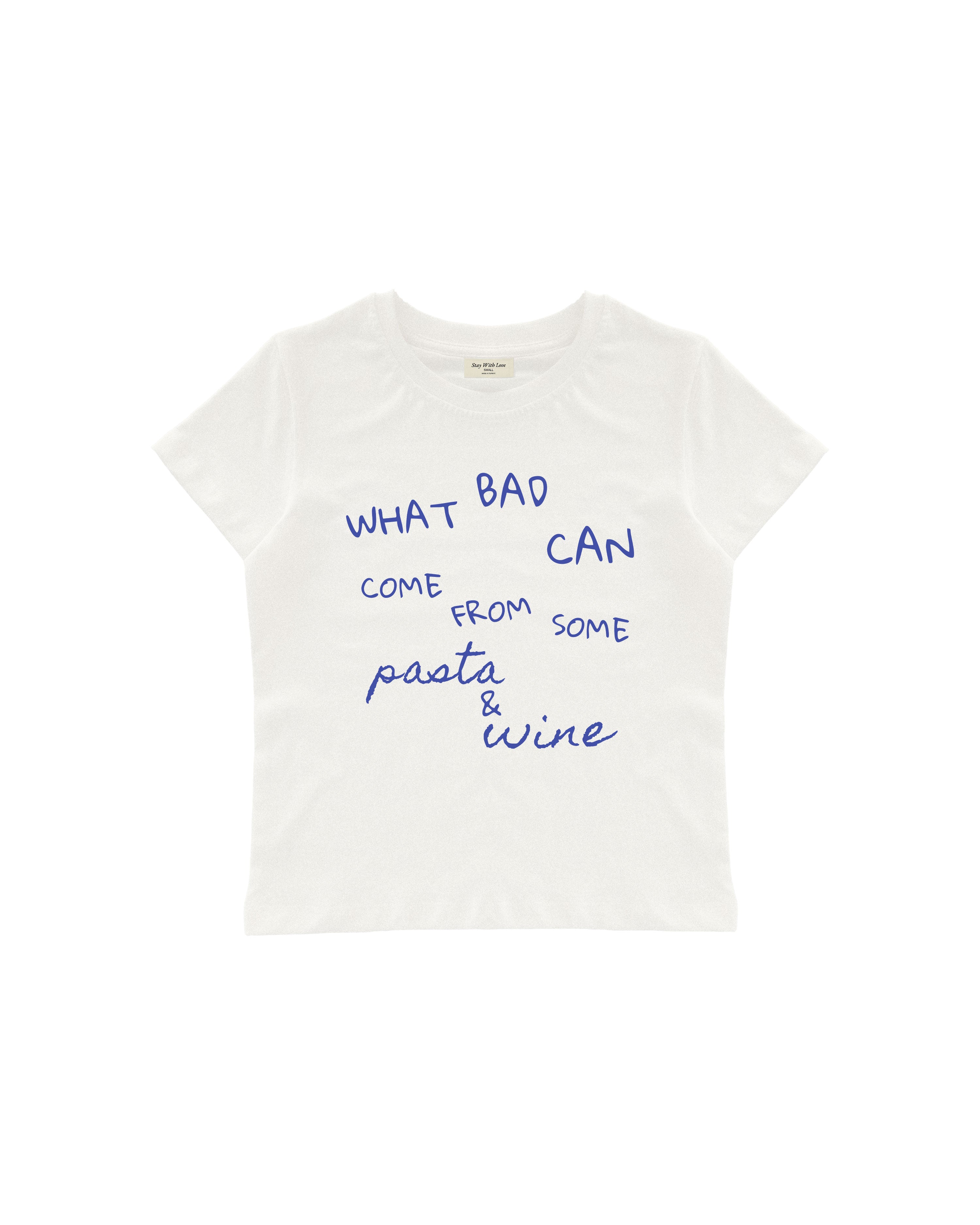 PASTA & WINE BABY TEE