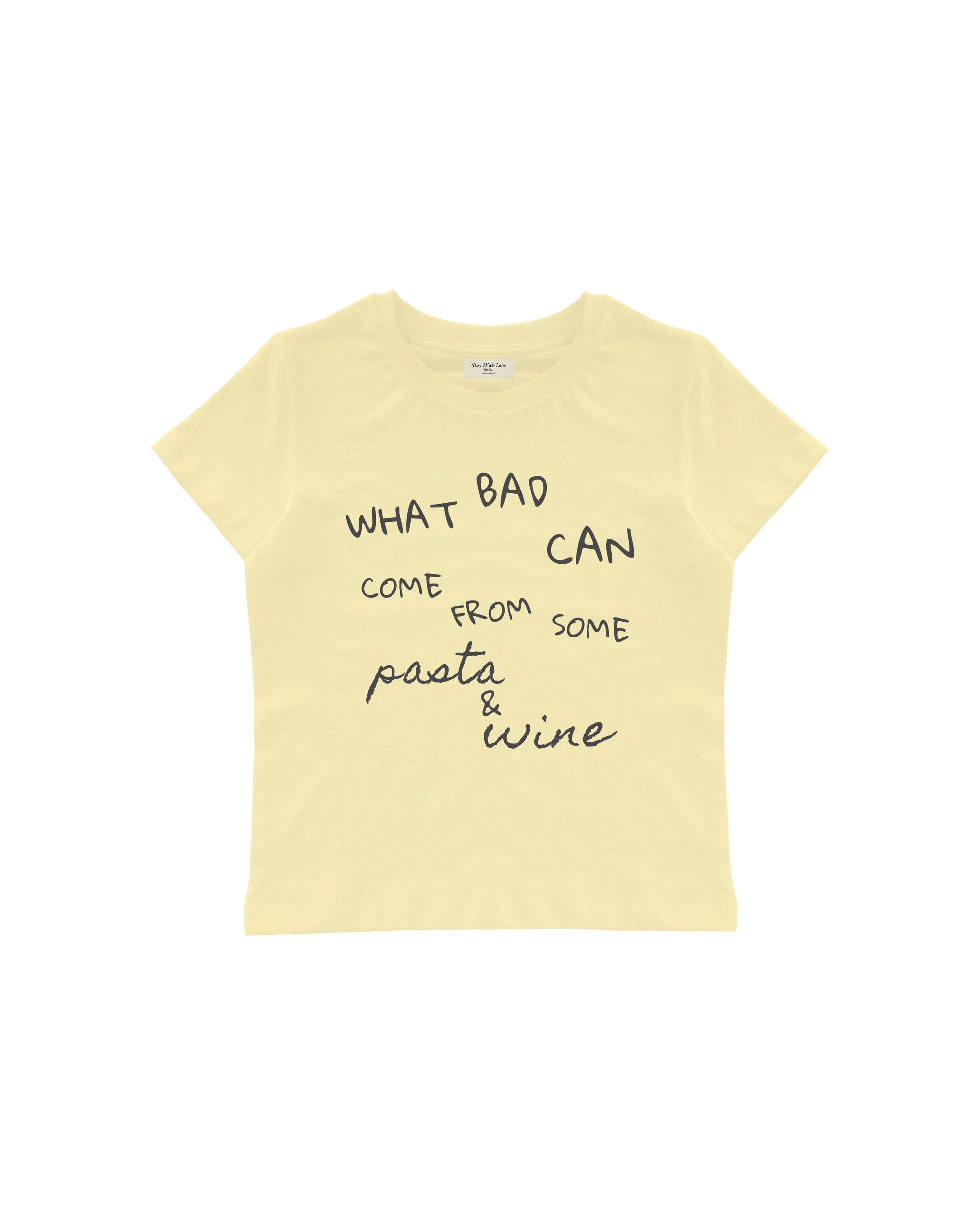 PASTA & WINE BABY TEE
