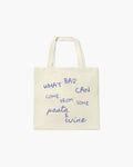 PASTA & WINE TOTE BAG