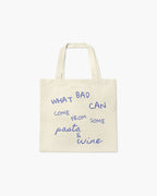 PASTA & WINE TOTE BAG