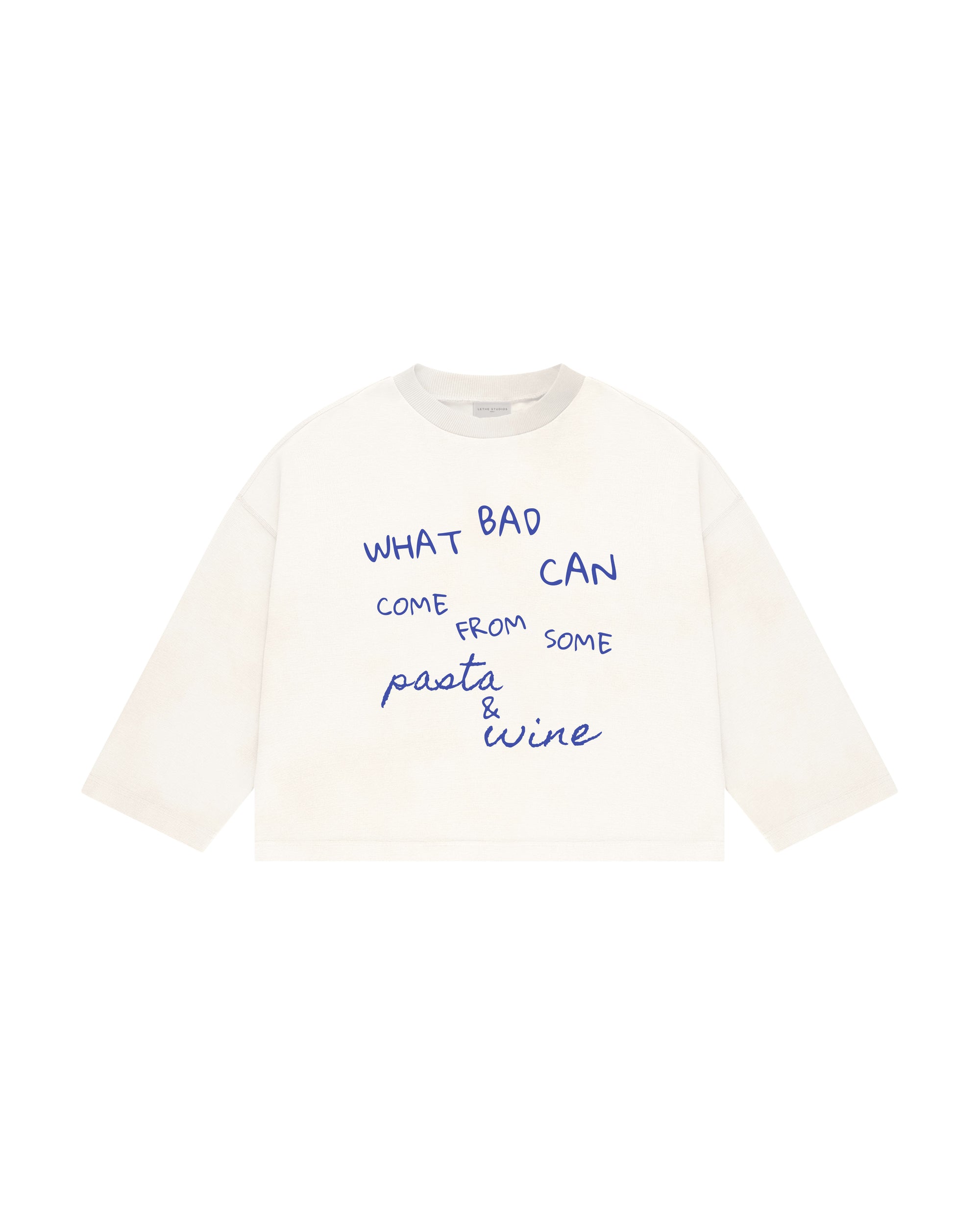 PASTA & WINE UZUN KOLLU T-SHIRT