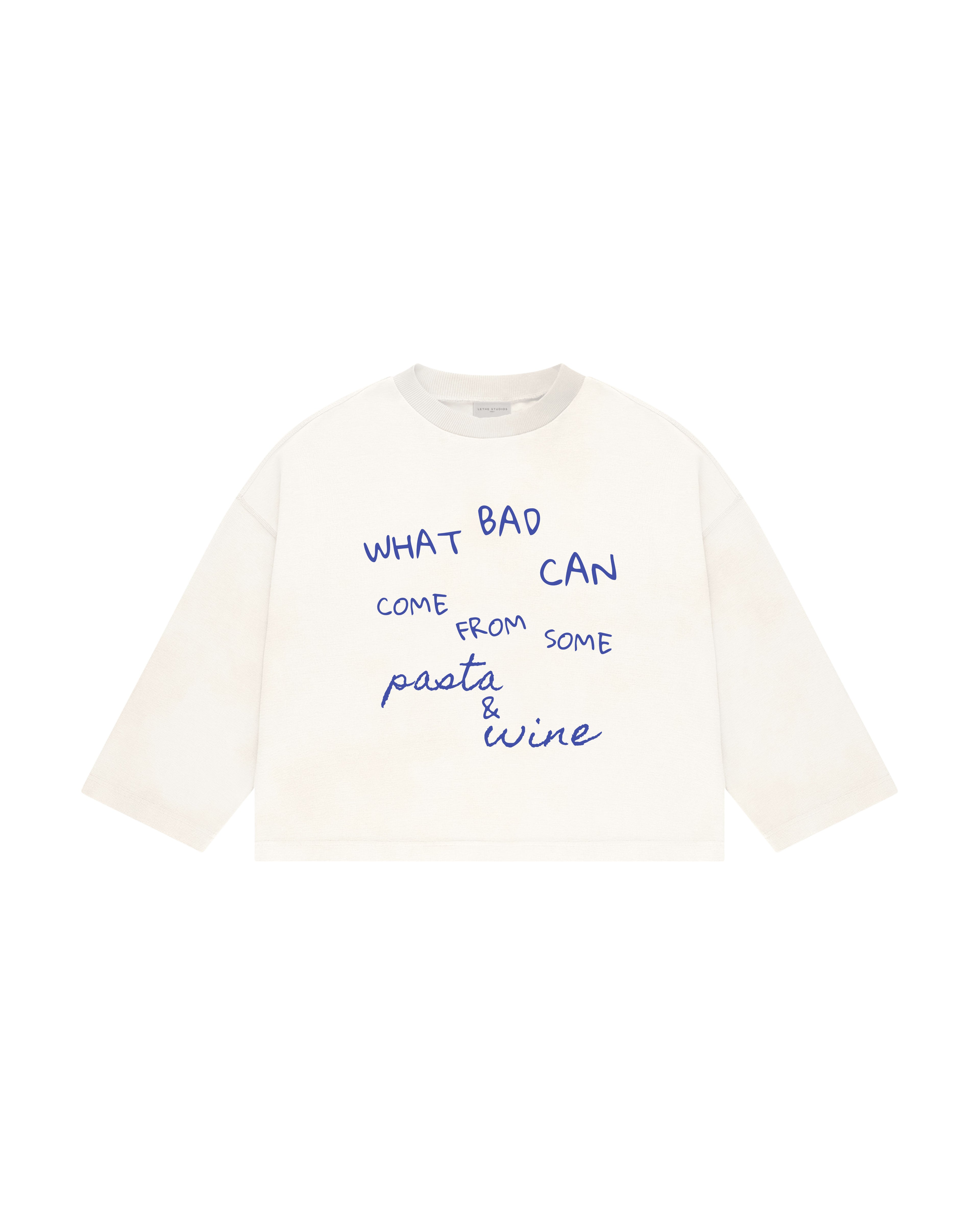 PASTA & WINE UZUN KOLLU T-SHIRT