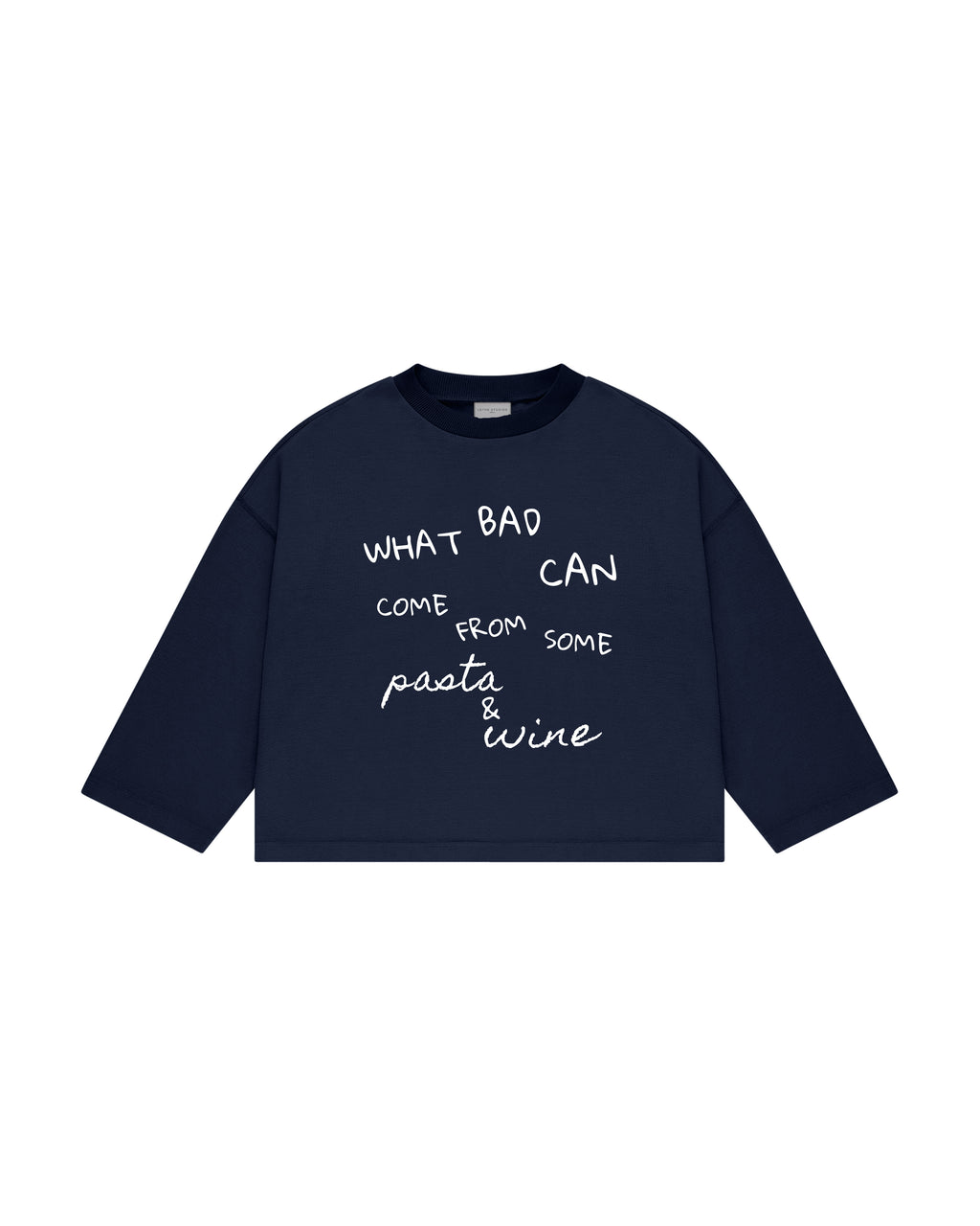 PASTA & WINE UZUN KOLLU T-SHIRT