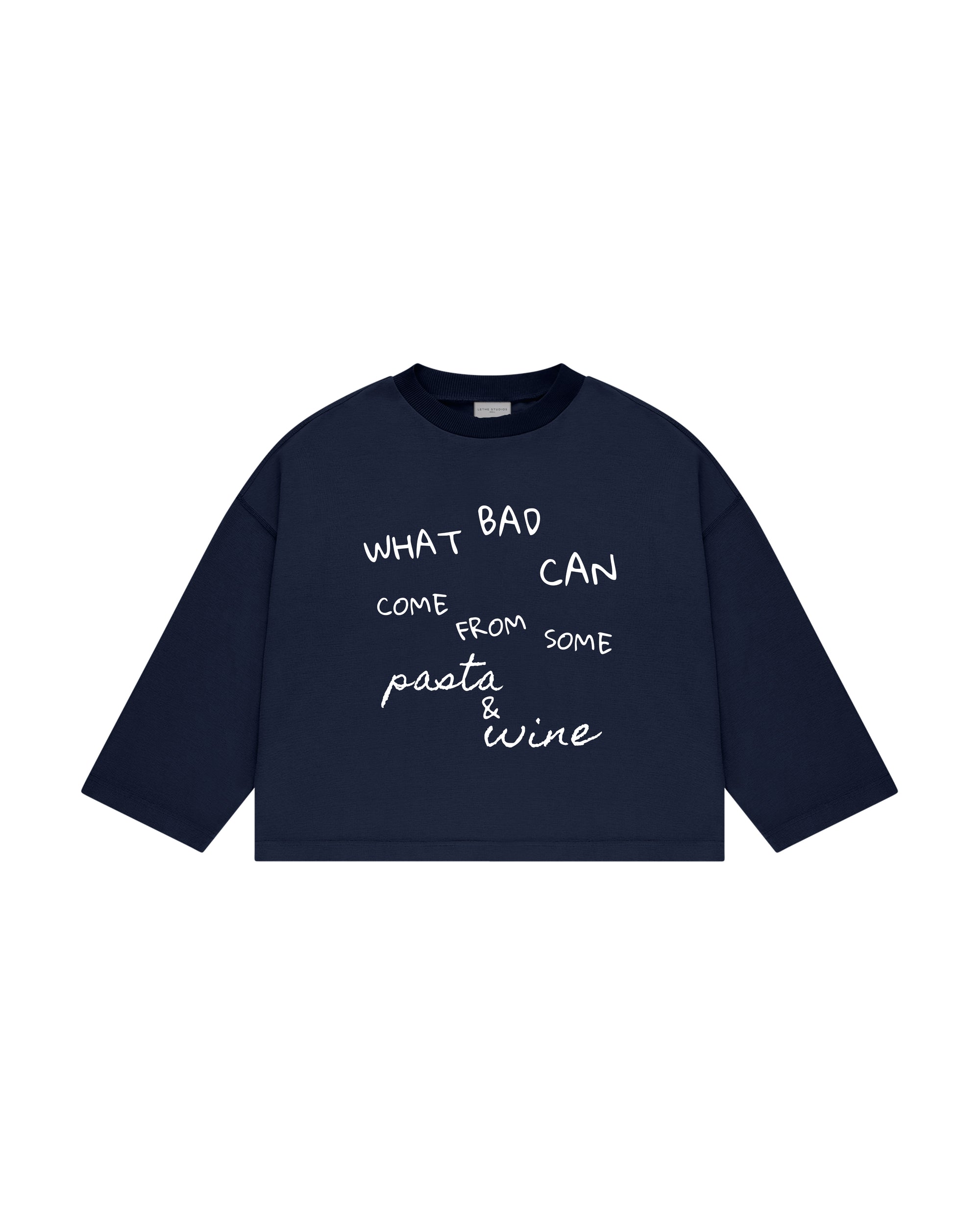 PASTA & WINE UZUN KOLLU T-SHIRT