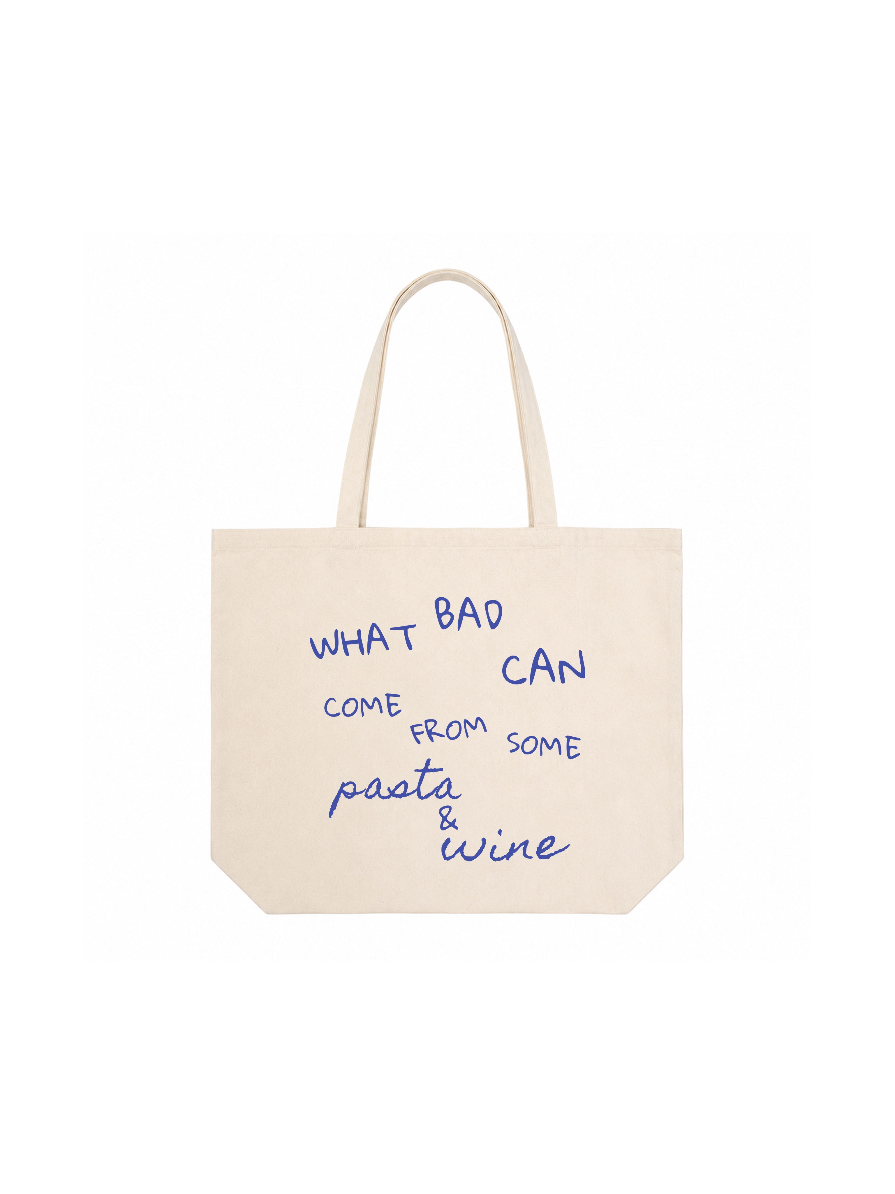 PASTA & WINE TOTE BAG