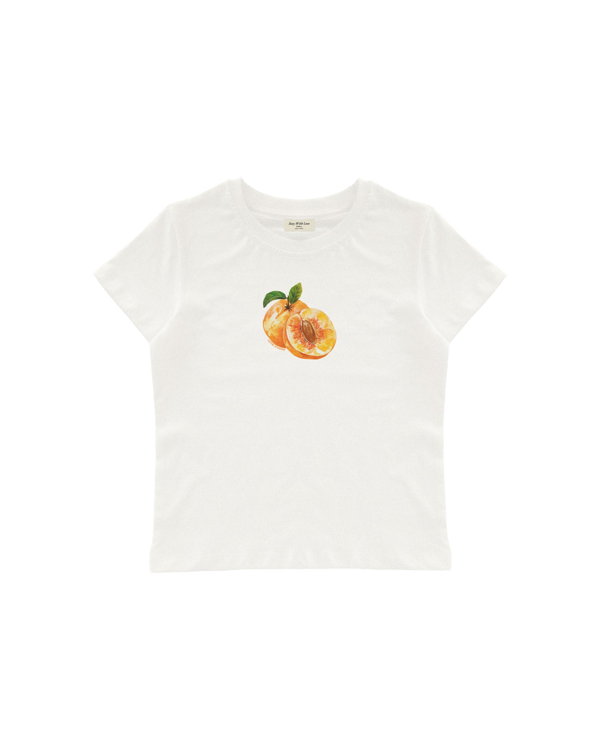 PEACH BABY TEE