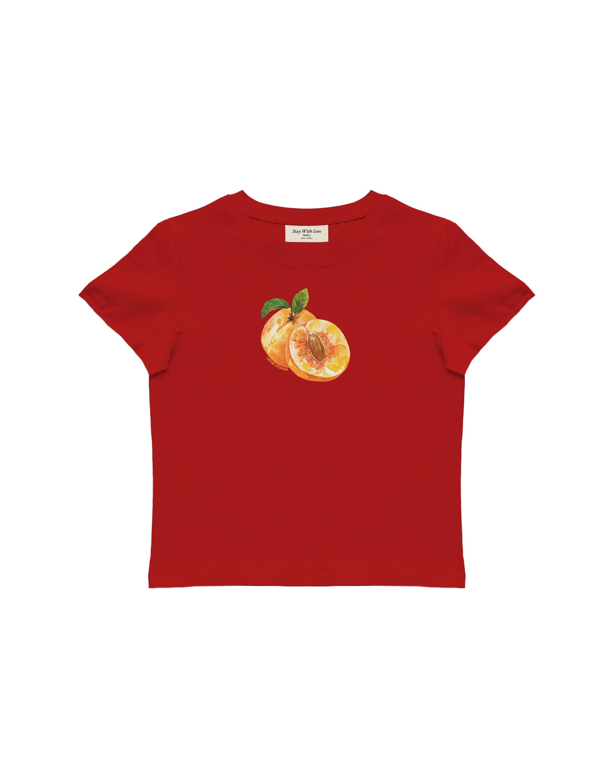 PEACH BABY TEE