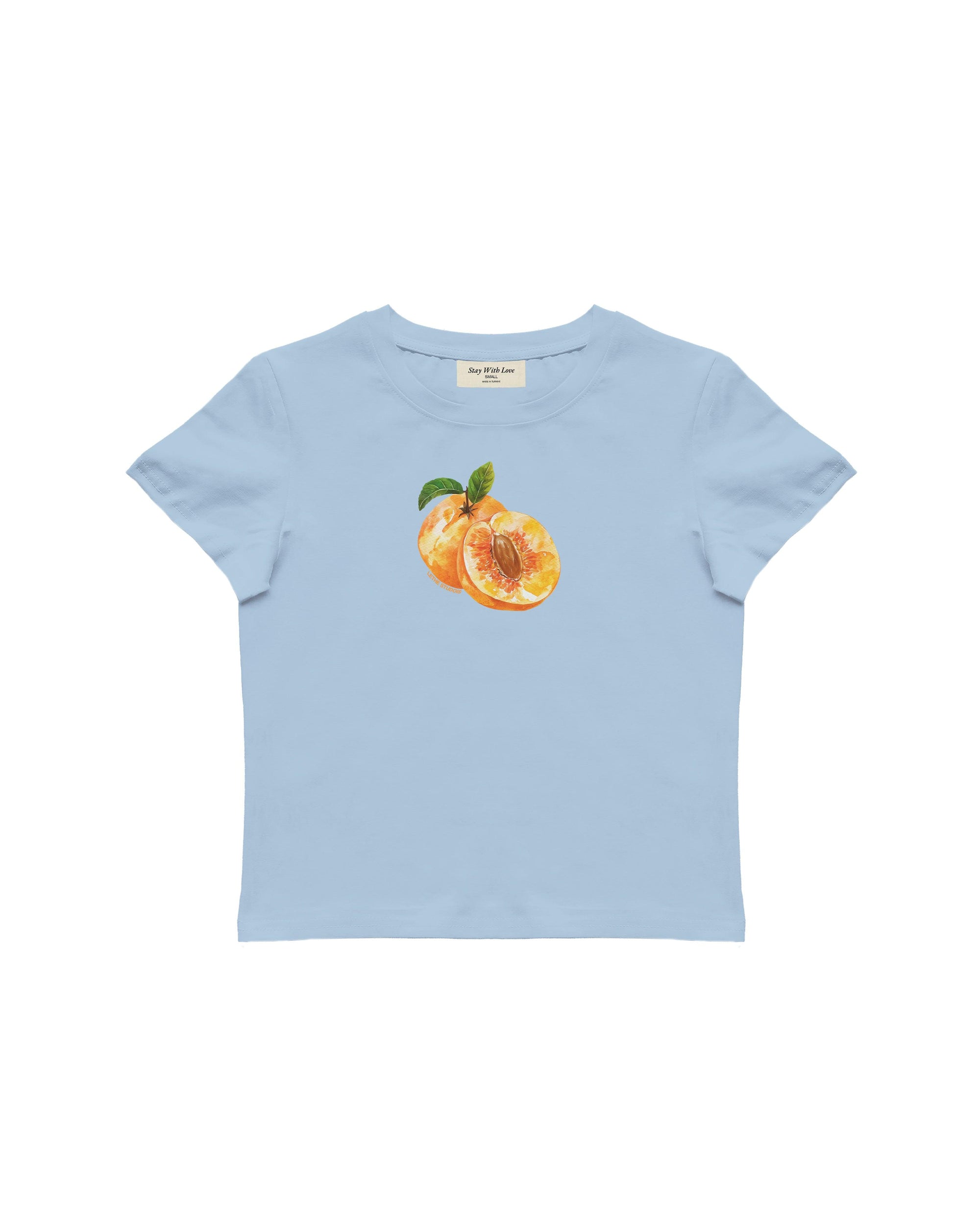 PEACH BABY TEE