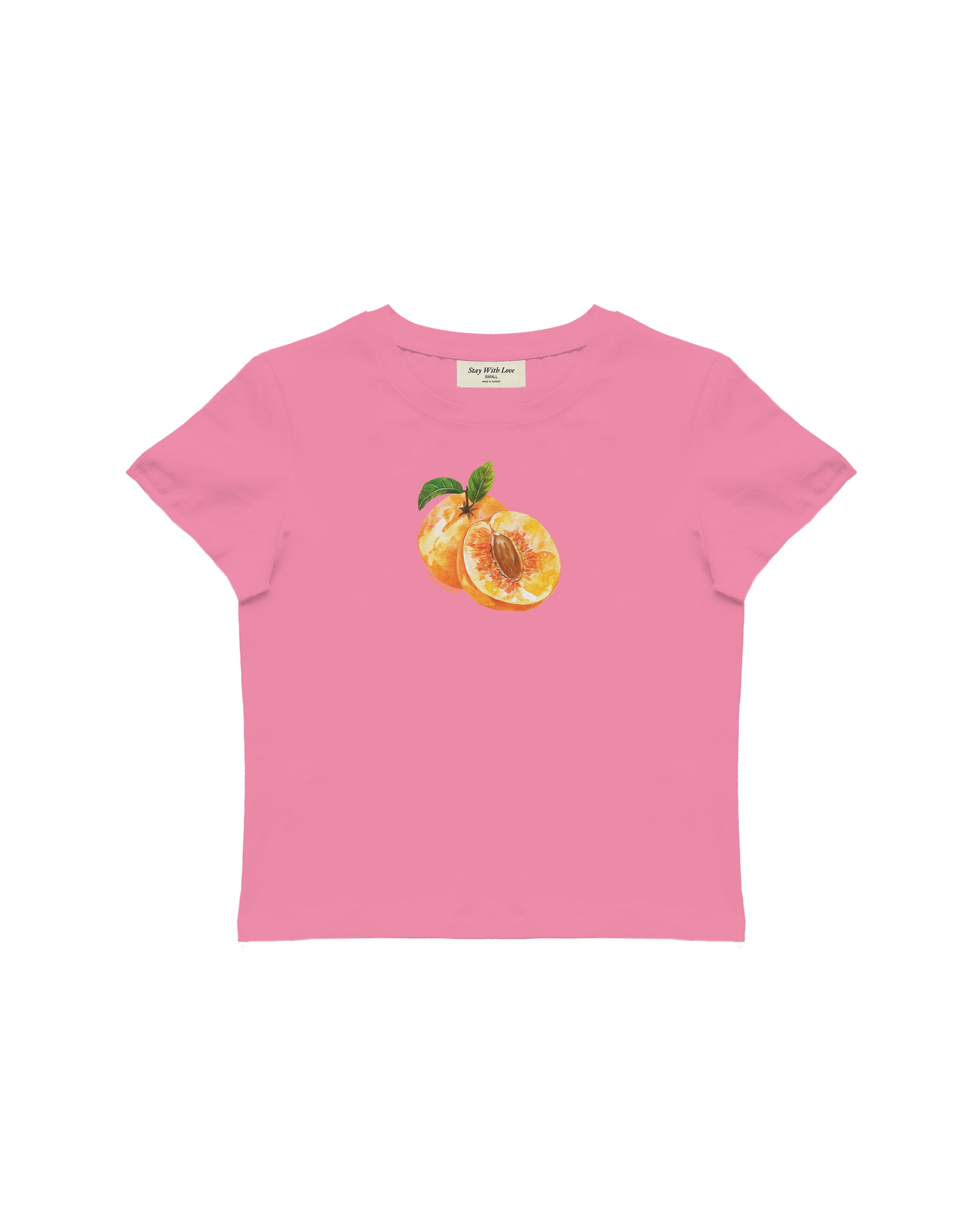 PEACH BABY TEE
