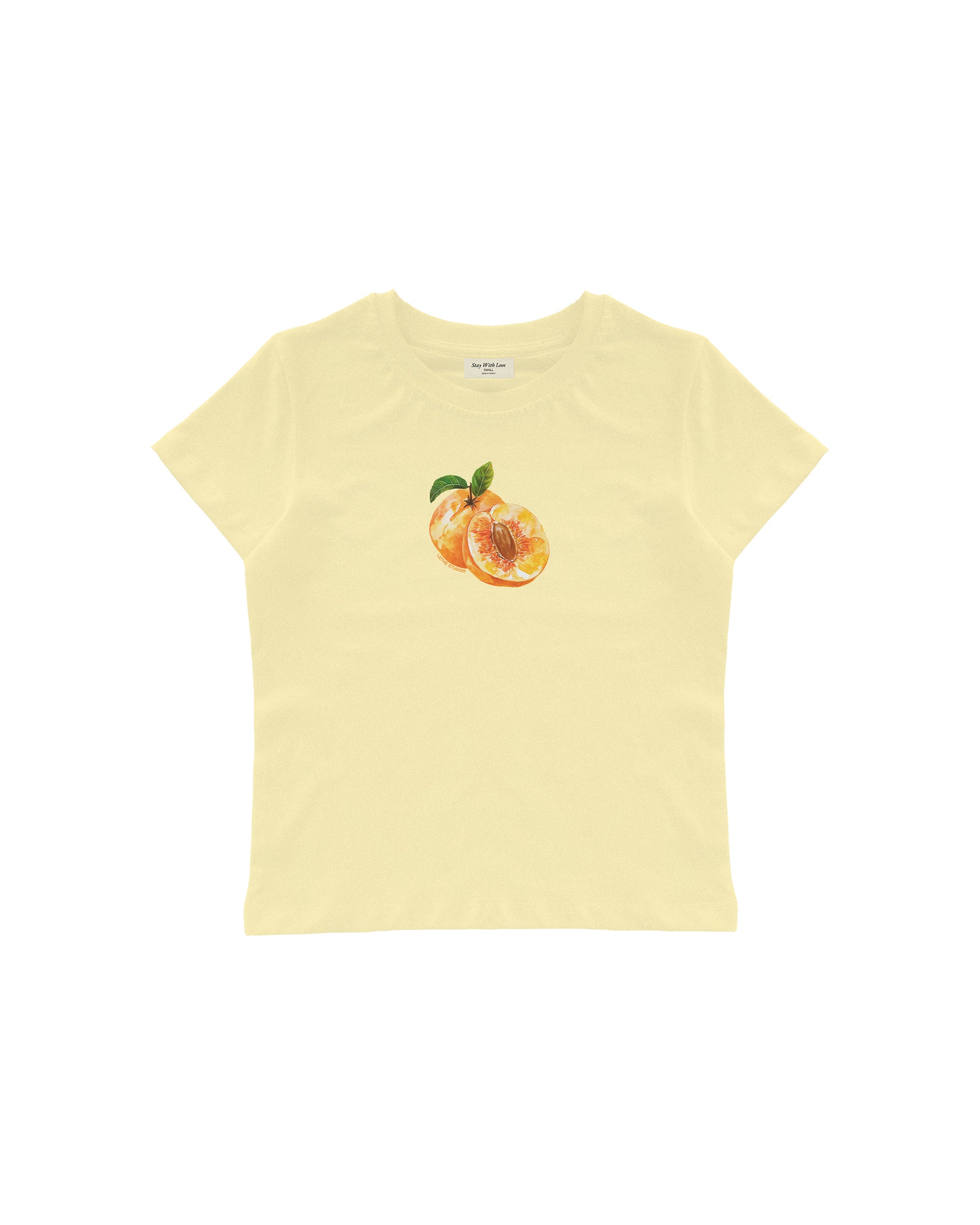 PEACH BABY TEE