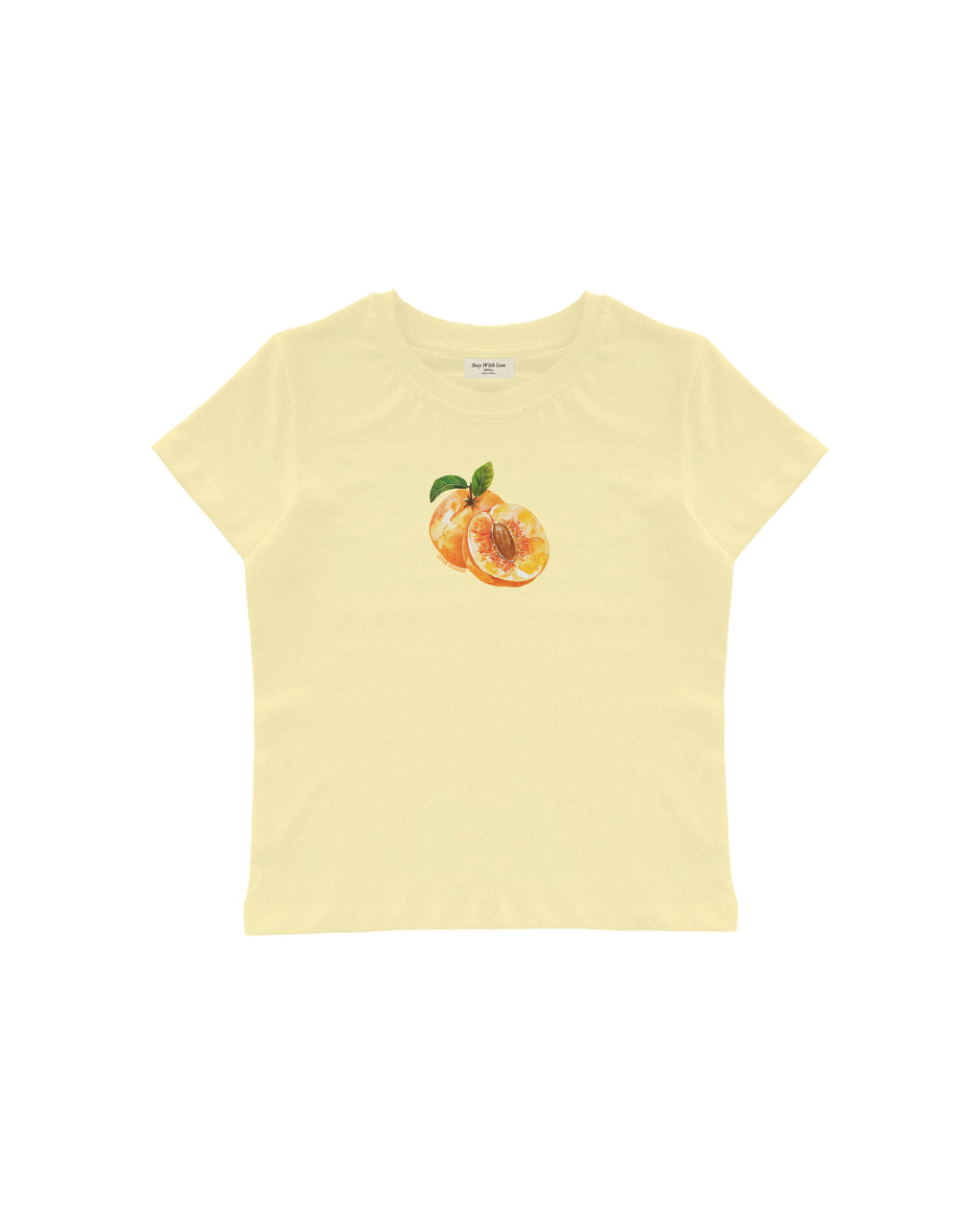 PEACH BABY TEE