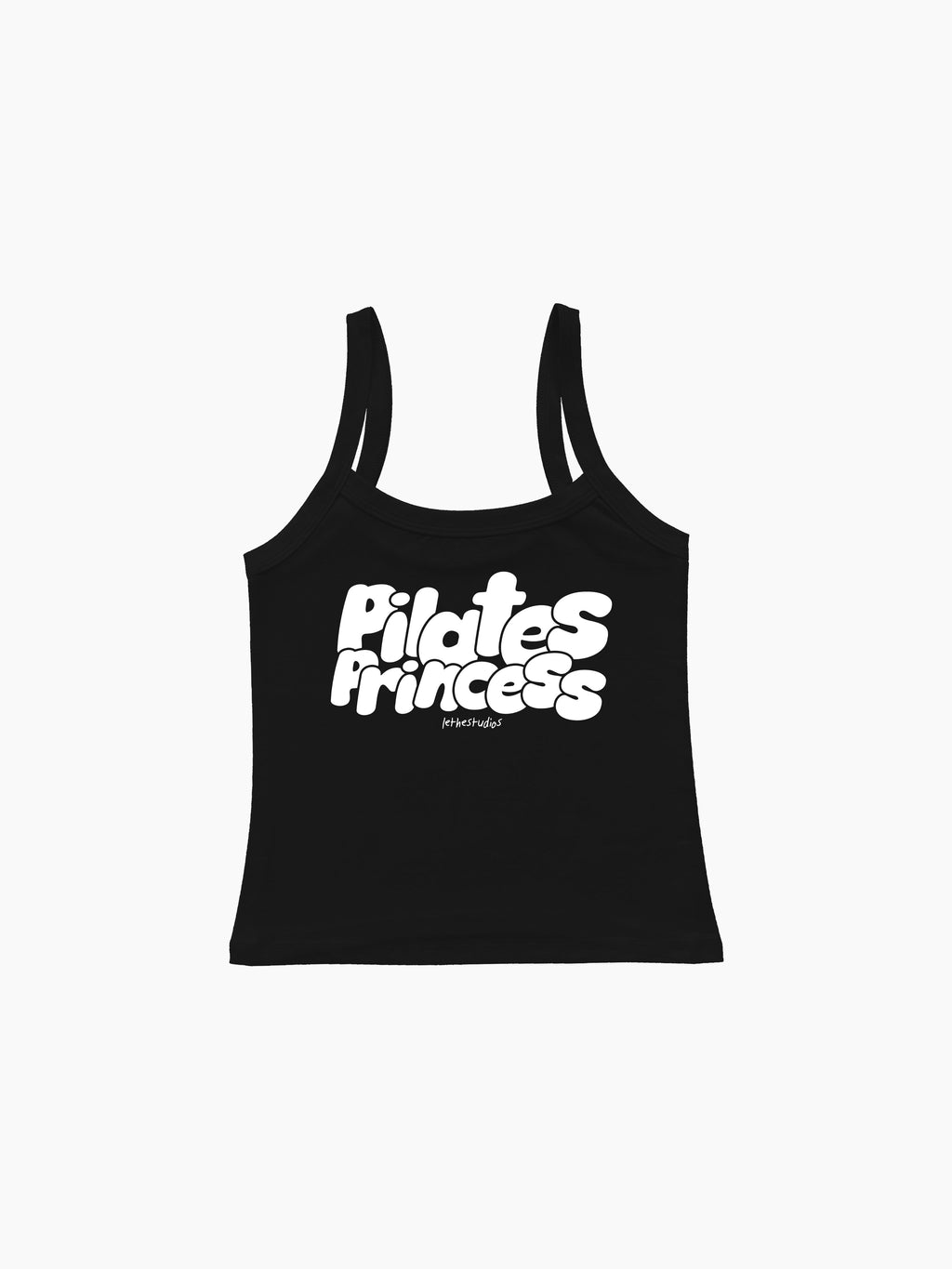 Pilates Princess Askılı Bluz - Siyah - Askılı Bluz - Lethe Studios