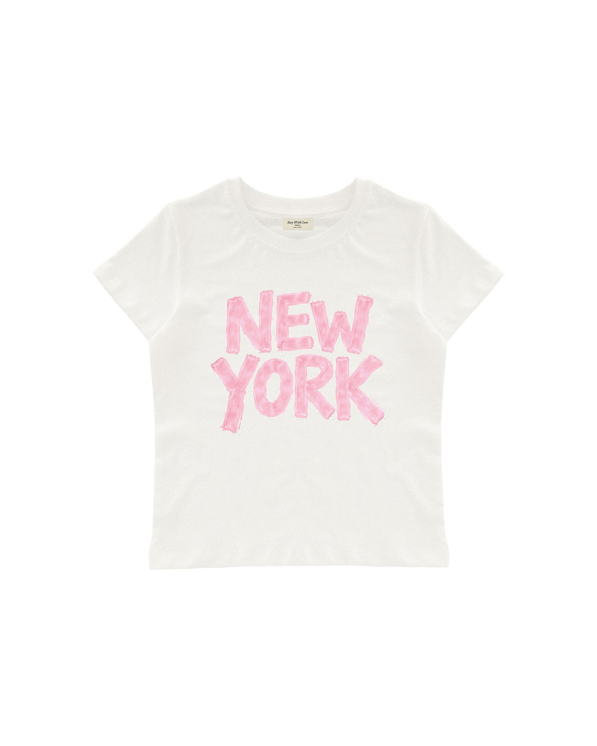 PINK YORK BABY TEE