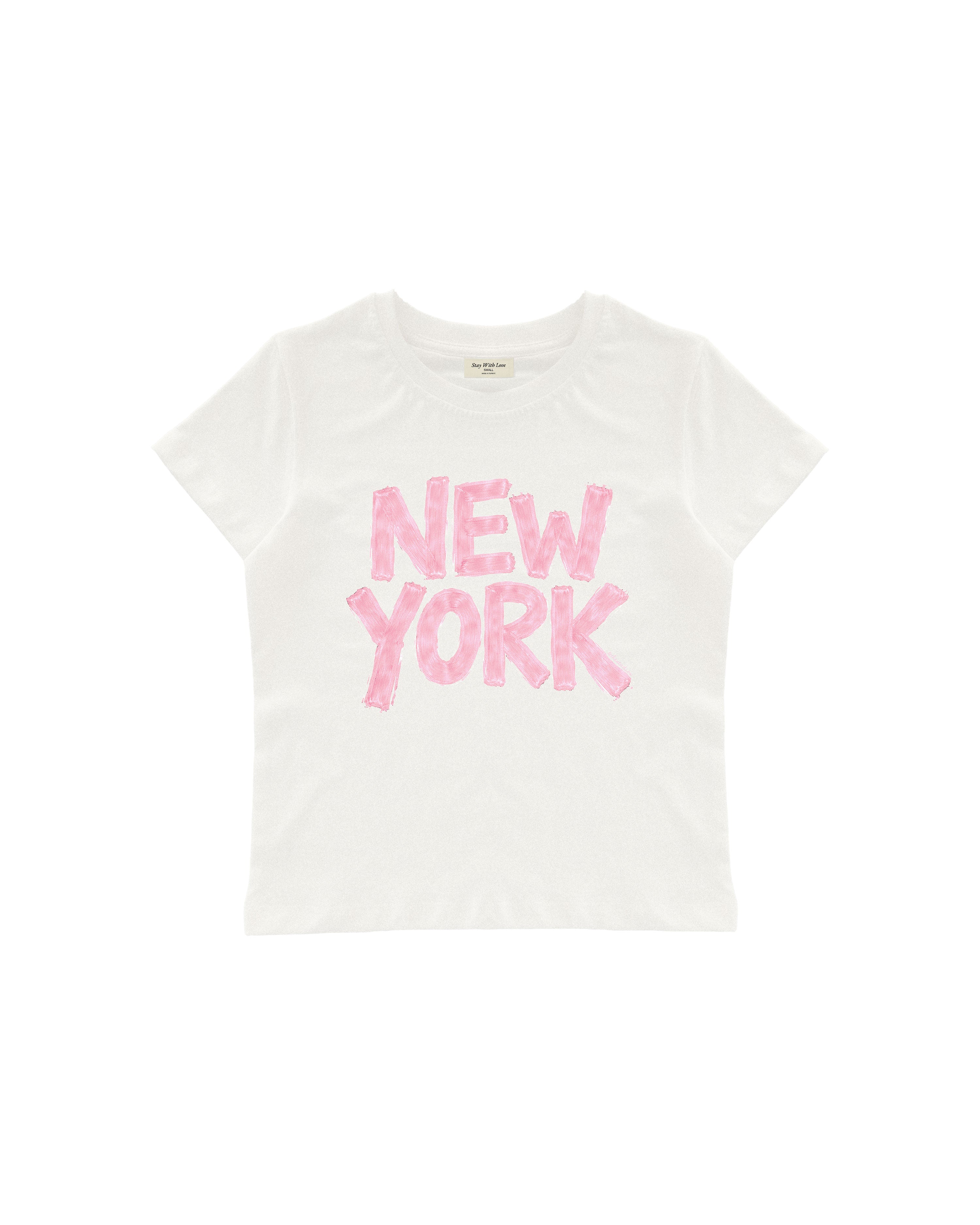 PINK YORK BABY TEE